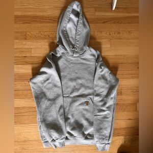 Carhartt Light Gray Hoodie with Logo
